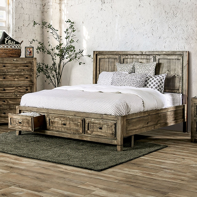 Cama Queen y King Oakridge