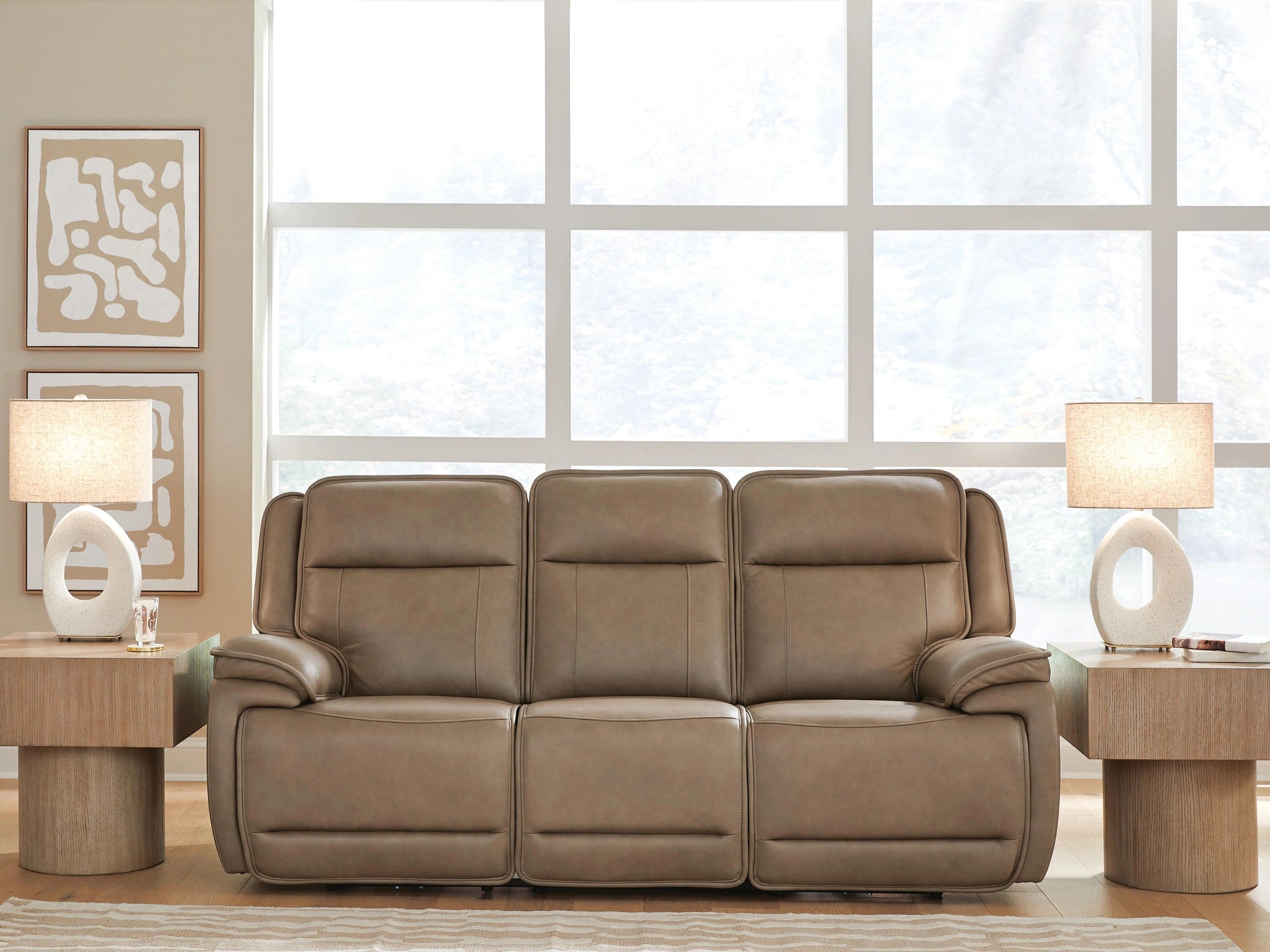 Sofá reclinable eléctrico Glencroft