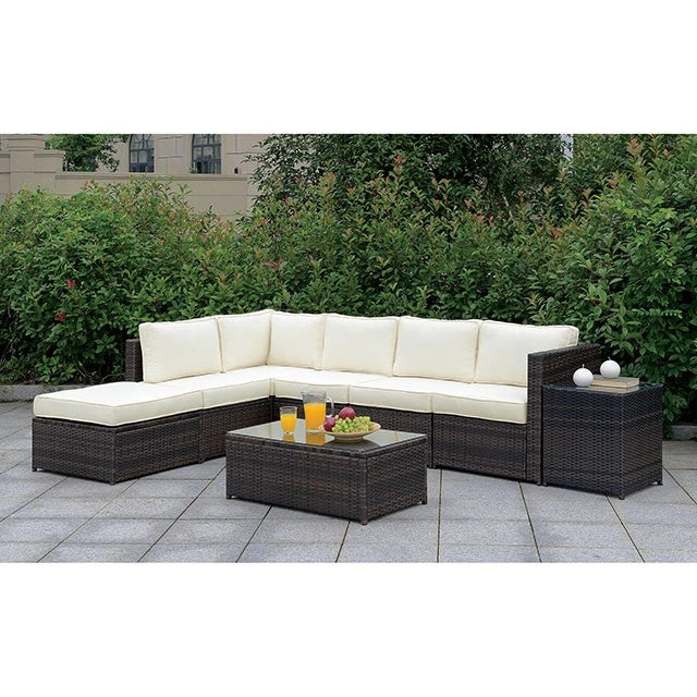 Mesa de centro Ilona marrón/beige