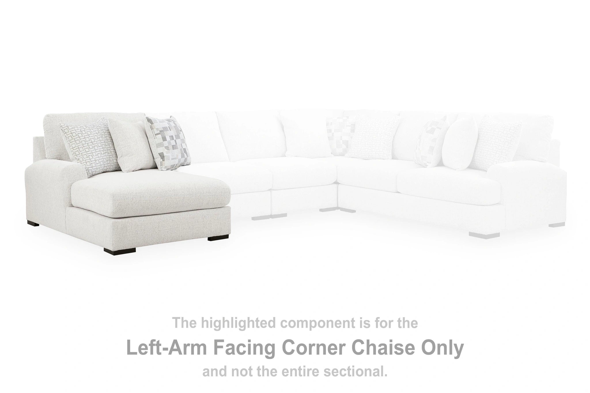 Seccional doble chaise Misty-Lakes