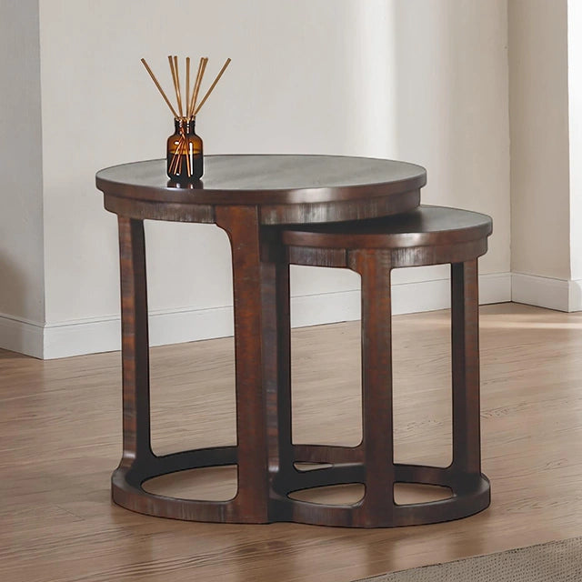 Mesa auxiliar nido Hickory