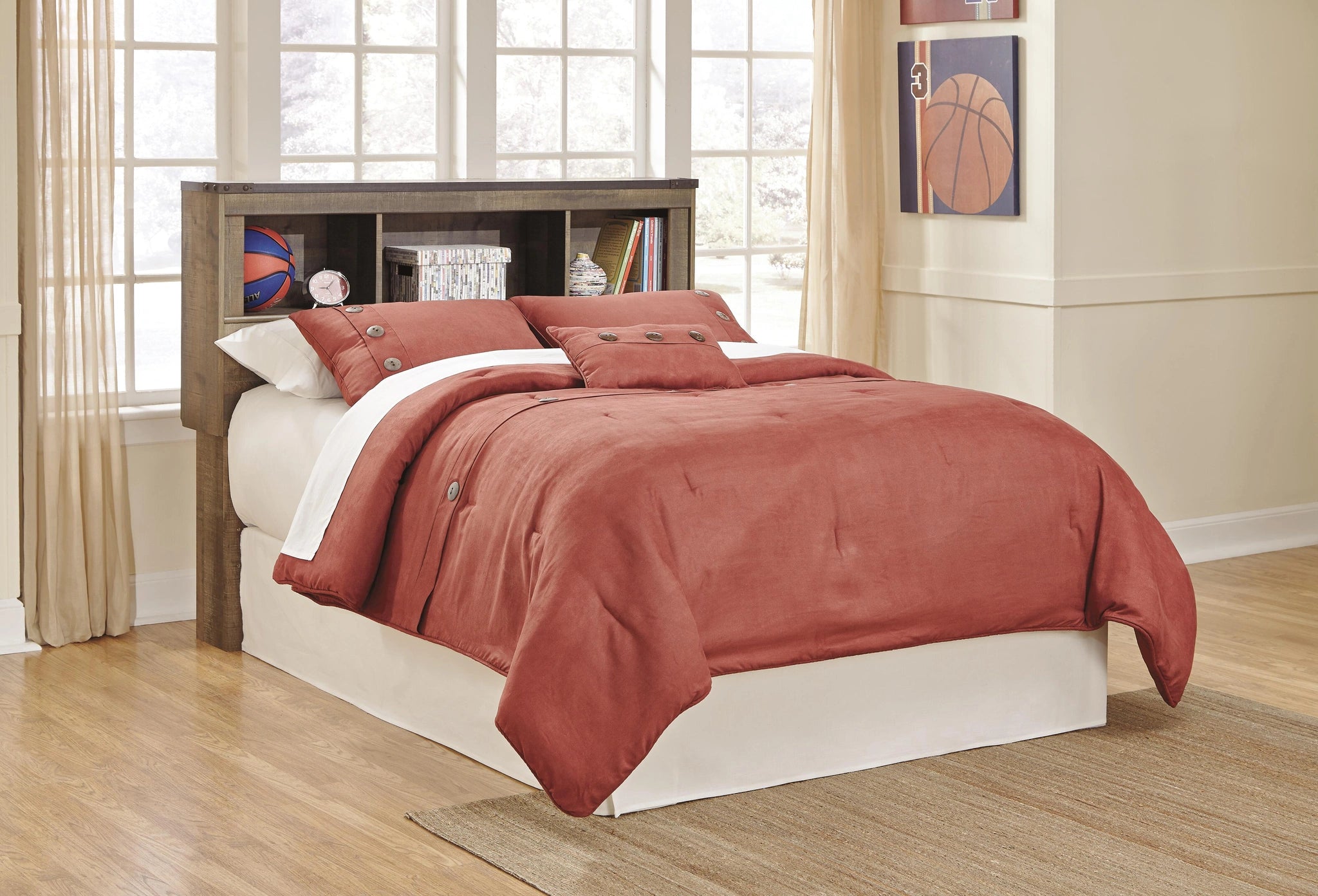 Cama Trinell con almacenamiento