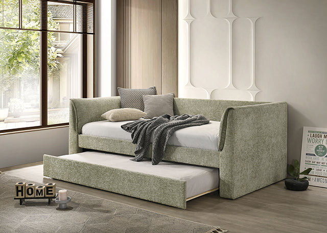 Cama doble Upney con nido y carrito