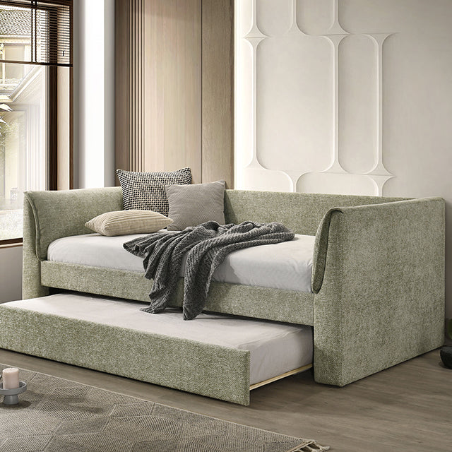 Cama doble Upney con nido y carrito