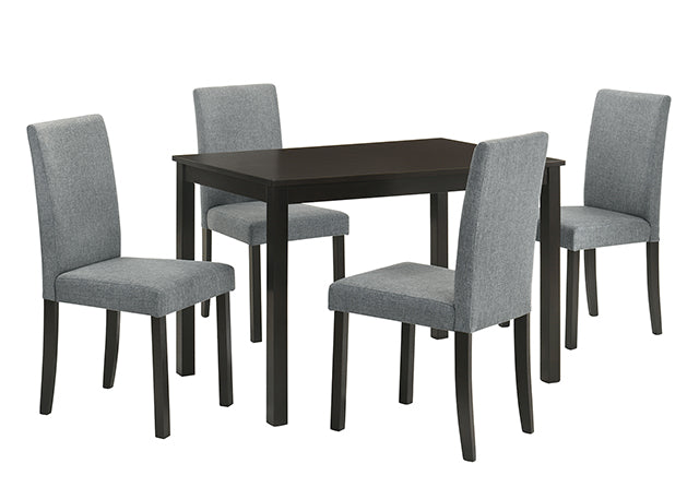 Juego de comedor Worland de 5 piezas