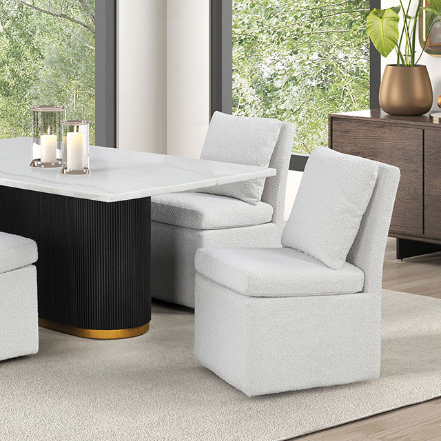 Morges juego de comedor de 5 piezas negro