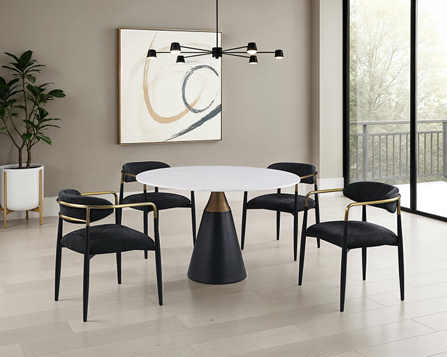 Juego de mesa de comedor Hobro de 5 piezas.