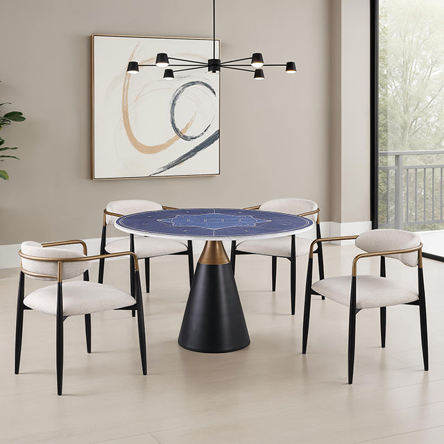Juego de comedor Hobro de 5 piezas
