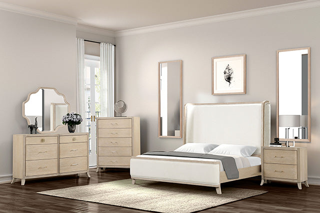 Cama de matrimonio Candra E. y cama de matrimonio extragrande
