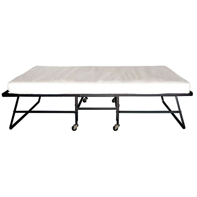 Cama Plegable Framos con Colchón de Fibra de Poliéster de 48" de Ancho