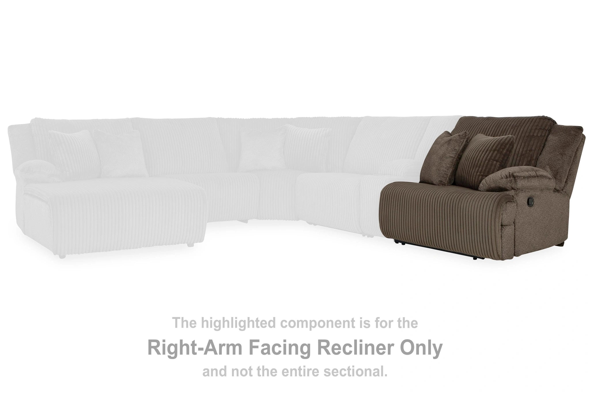 Sofá Seccional Reclinable de Primera Calidad con Chaise