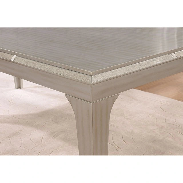 Mesa de Comedor DIOCLES Plata/Gris