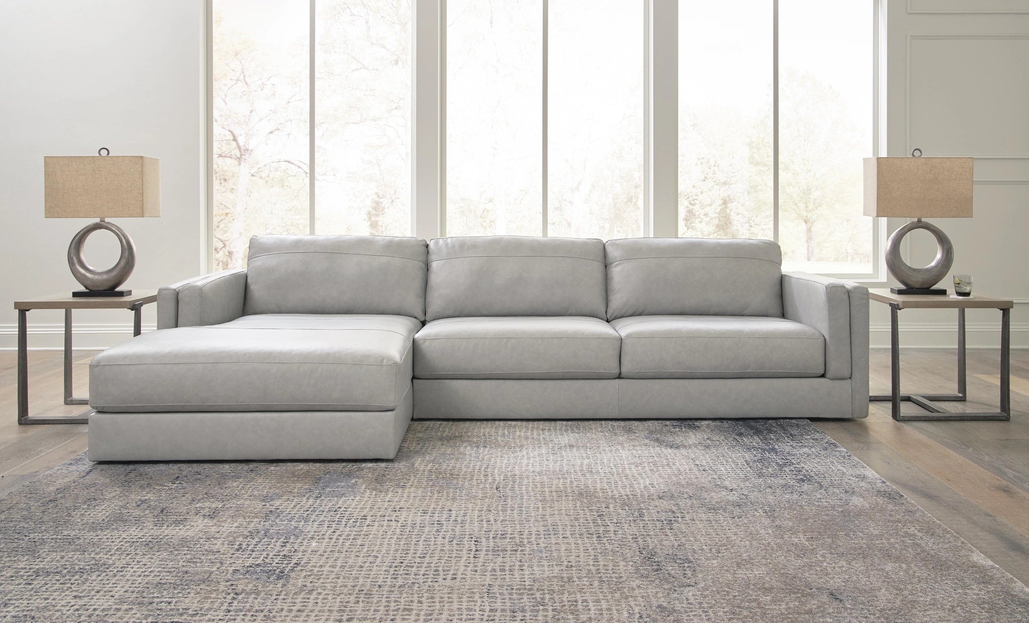 Seccional Amiata con chaise longue