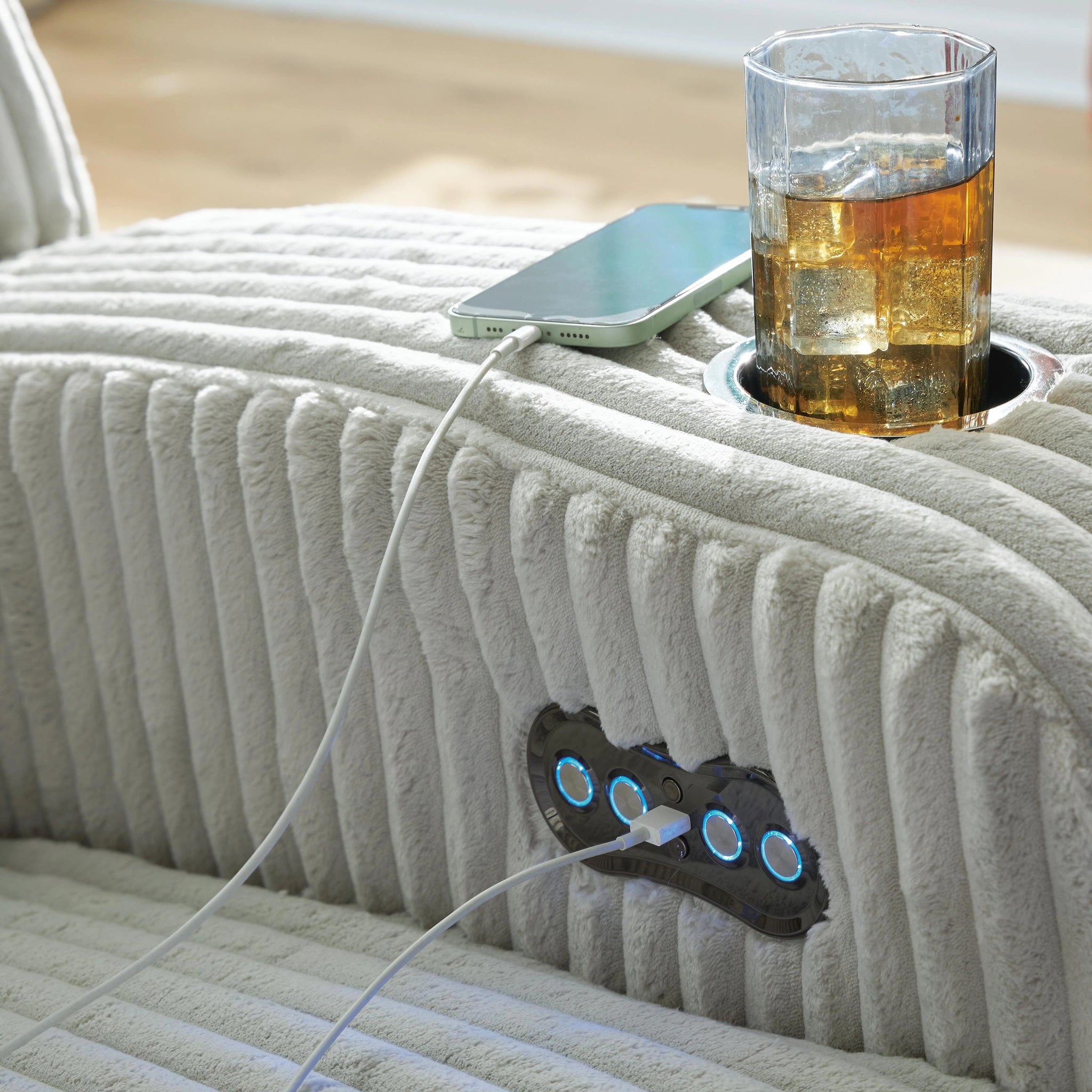 Sofá reclinable eléctrico Forest Lake