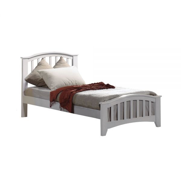 San Marino Twin Bed White