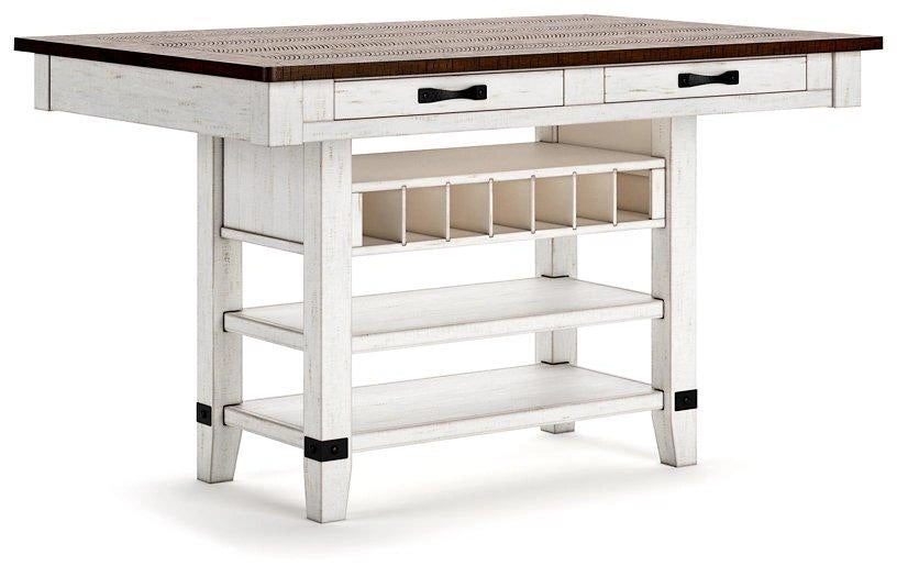 Mesa de comedor de altura de mostrador Valebeck