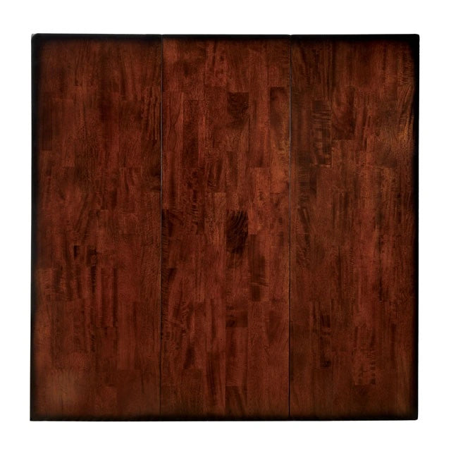 Mesa DICKINSON II de cerezo oscuro con altura de mostrador y extensión de 45,72 cm
