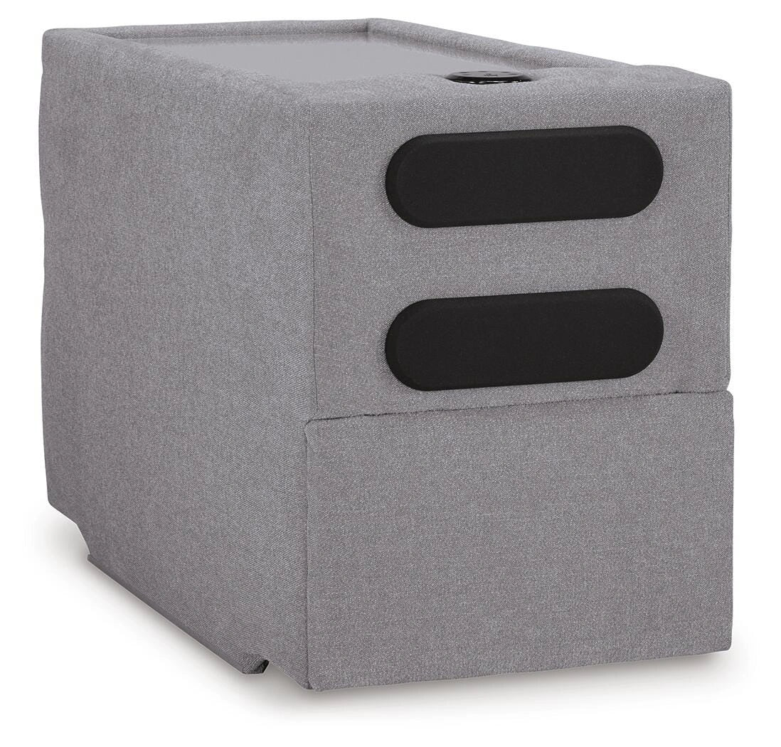 Sofá seccional Modmax con sistema de audio