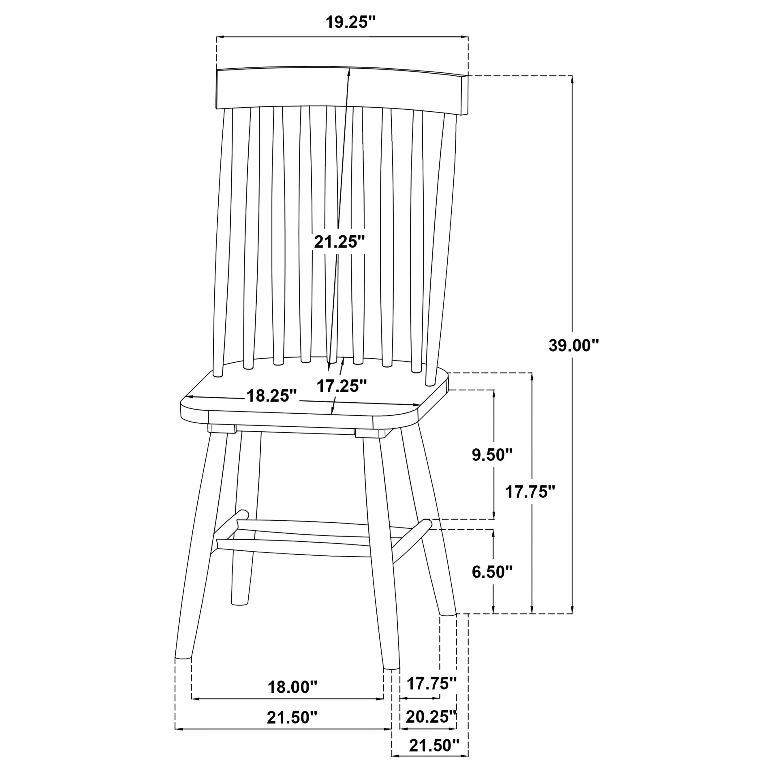 Juego de comedor Andrews