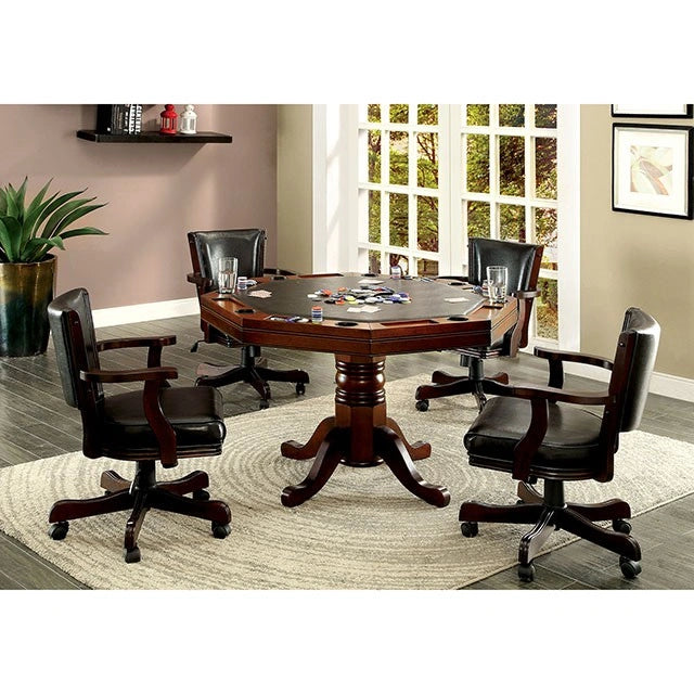 Mesa de juego ROWAN Cherry