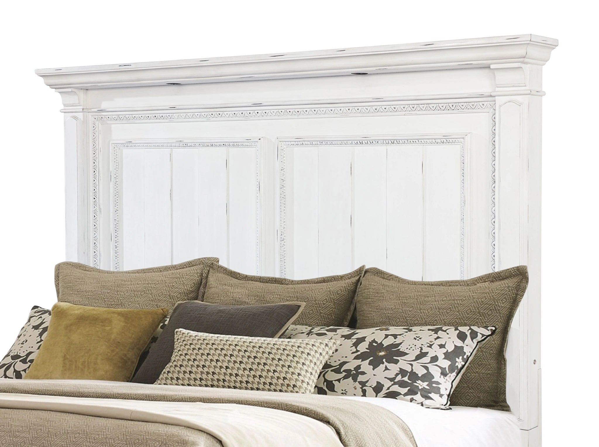 Cama McKinney con panel y luces LED