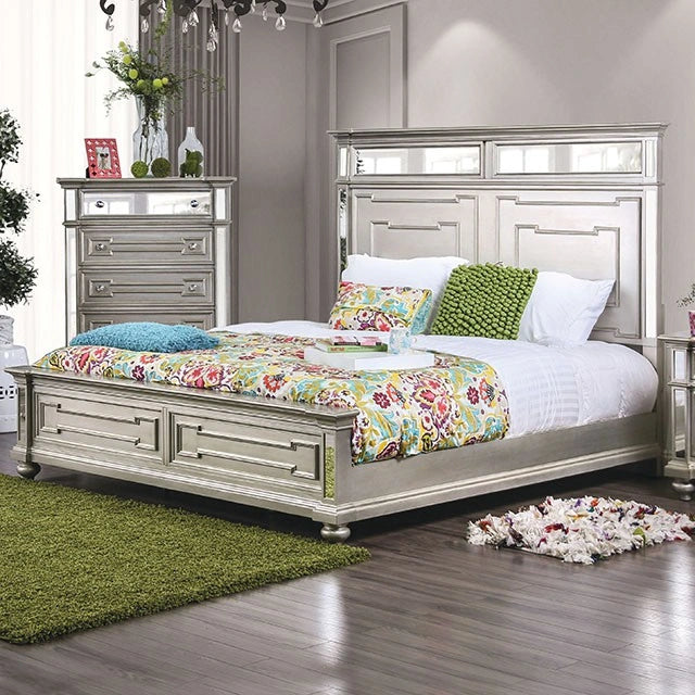 Cama matrimonial (Cal.King y Queen) Salamanca Silver