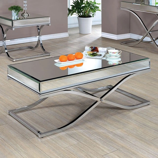 Mesa de centro SUNDANCE cromada, cromada