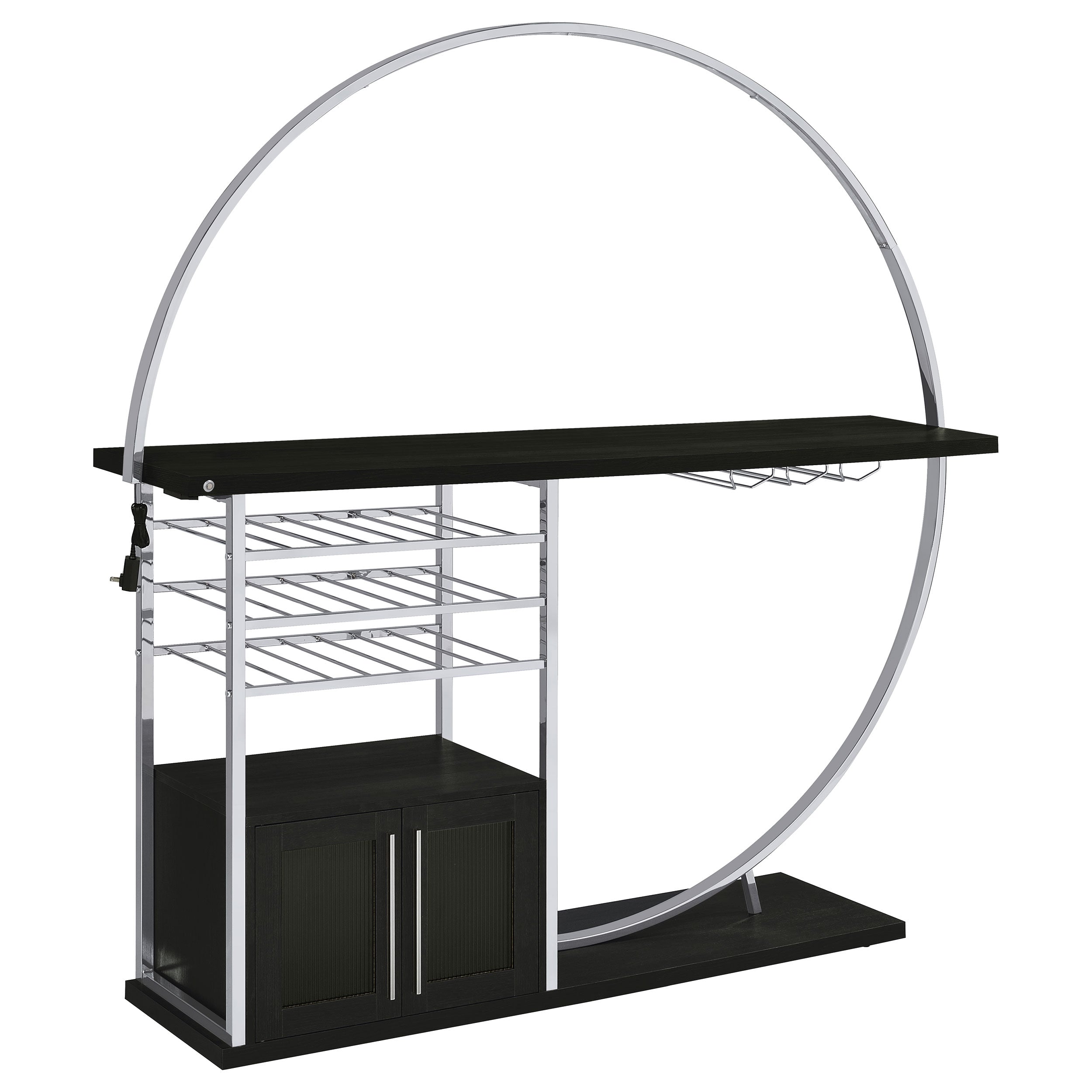 Risley Wine Cabinet with LED Lighting