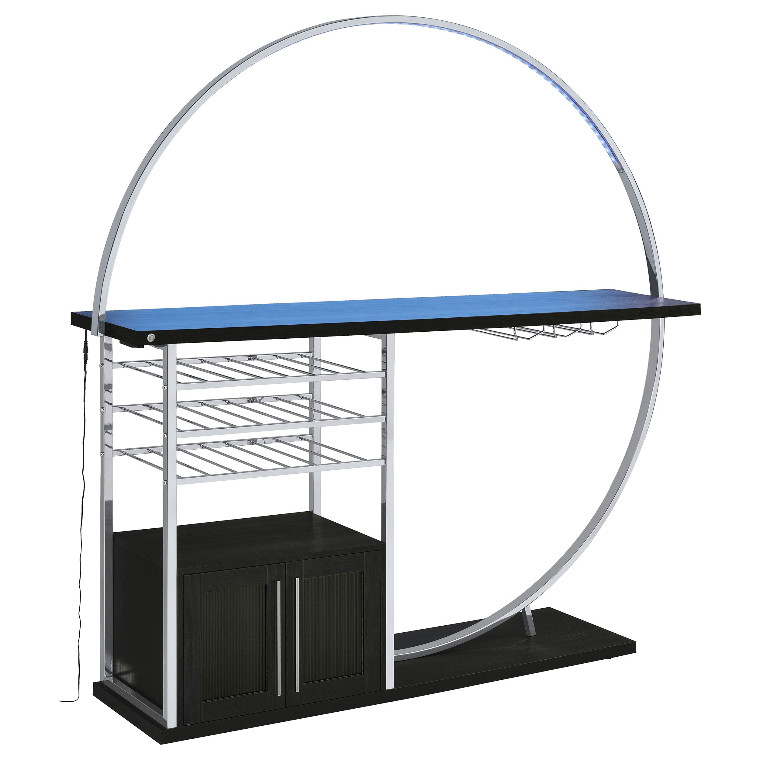 Risley Wine Cabinet with LED Lighting
