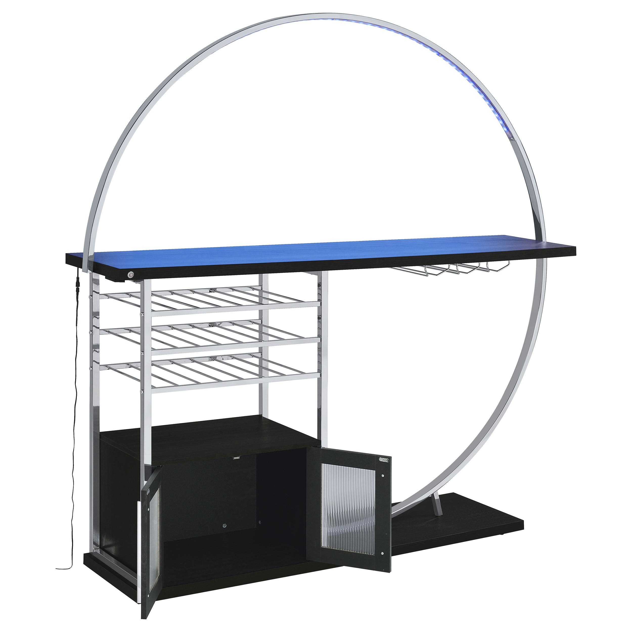 Risley Wine Cabinet with LED Lighting