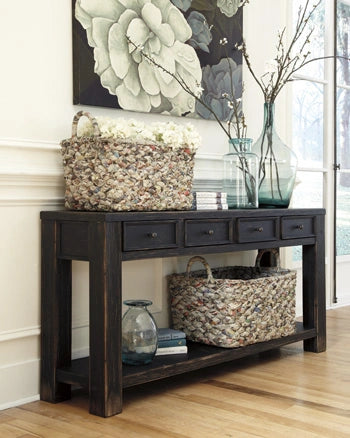 Mesa de sofá/consola Gavelston