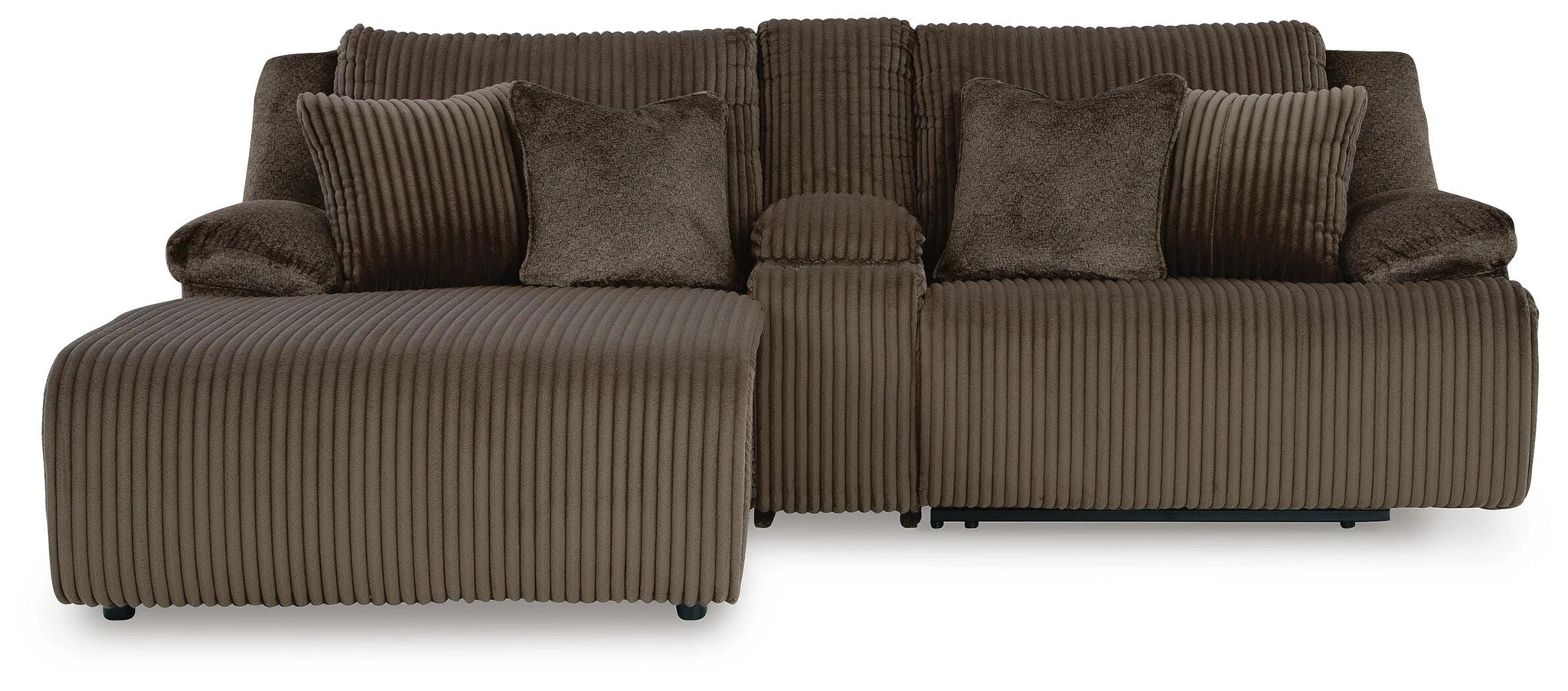 Sofá Seccional Reclinable de Primera Calidad con Chaise