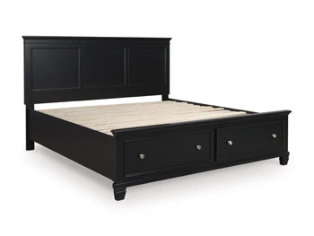 Cama con Almacenamiento Lanolee
