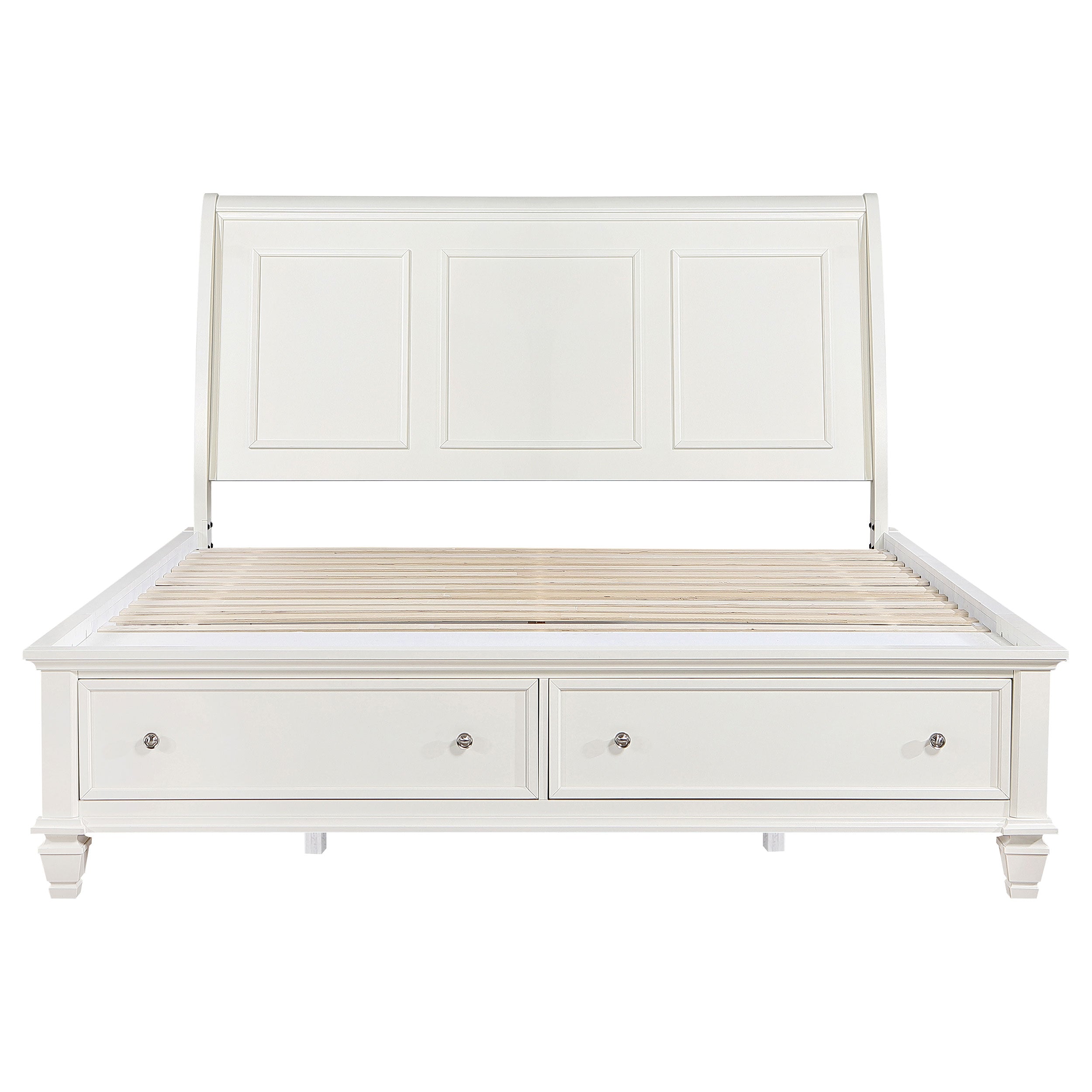 Sandy Beach Panel Platform Storage Bed