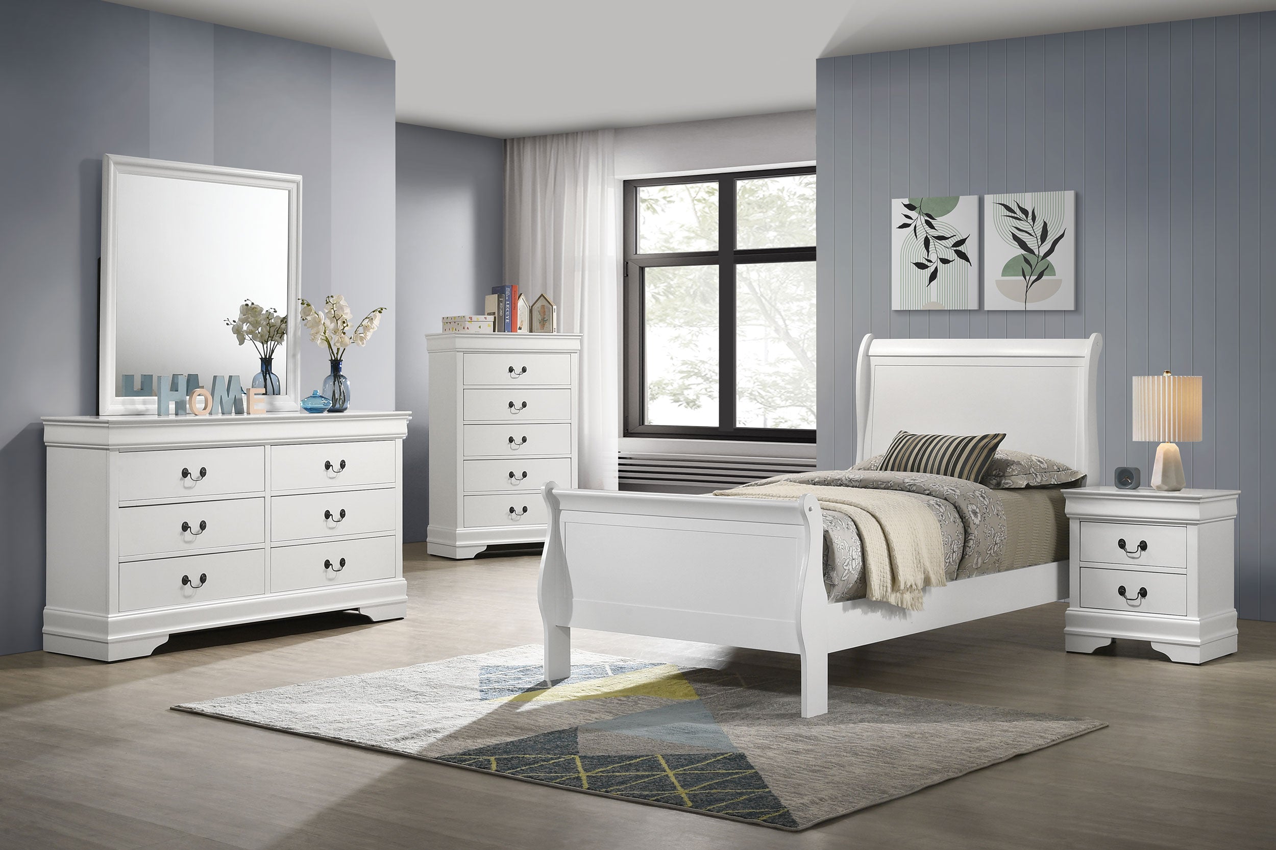 Louis Philippe Bedroom Set