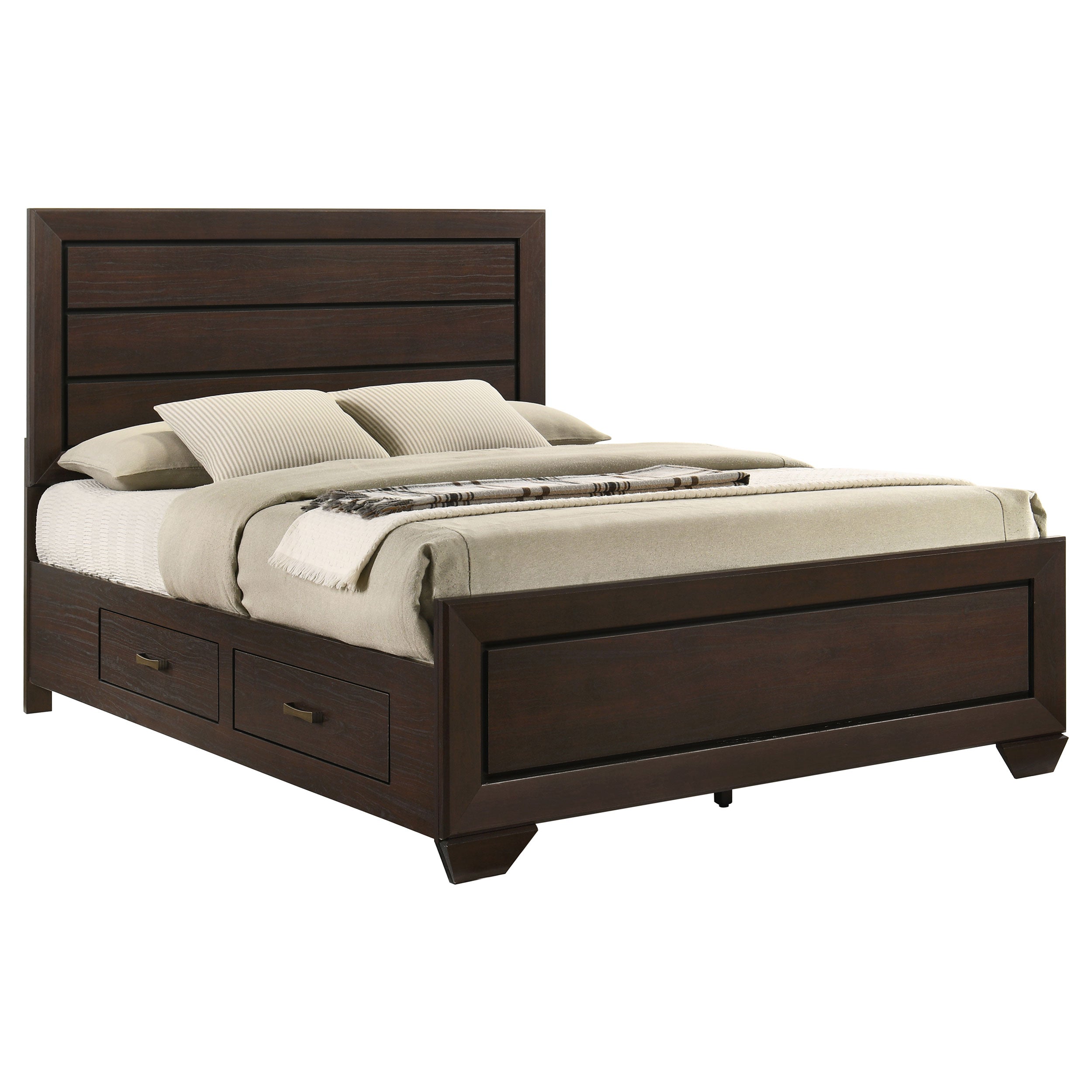Kauffman Panel Platform Storage Bed