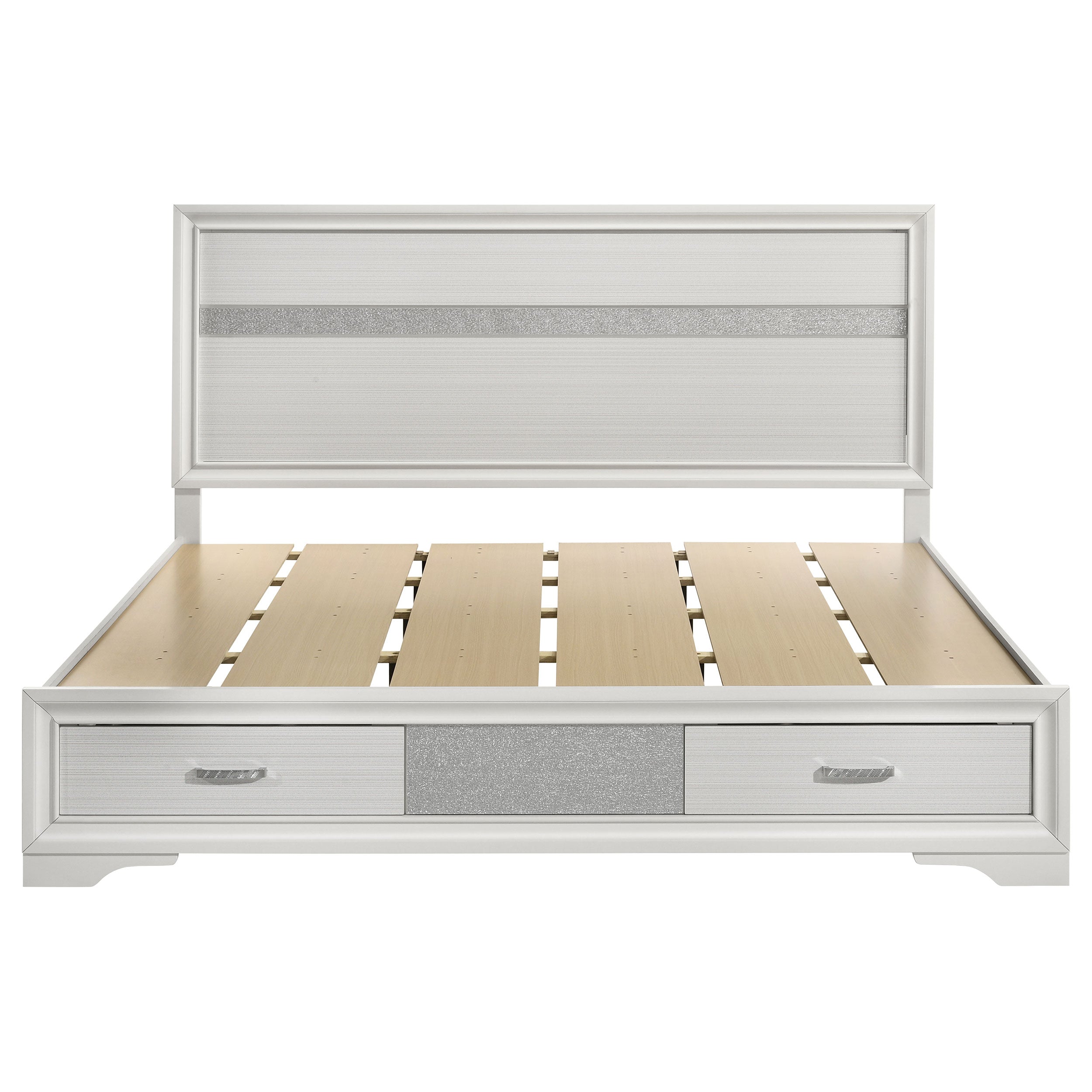 Miranda Panel Platform Storage Bed