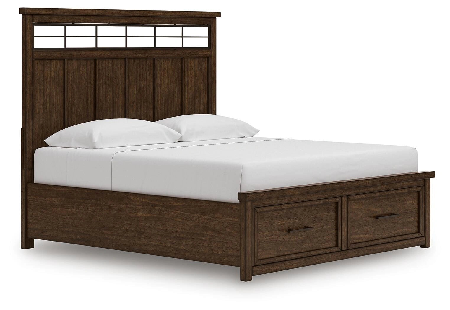 Cama con almacenaje en panel Taffenbrook