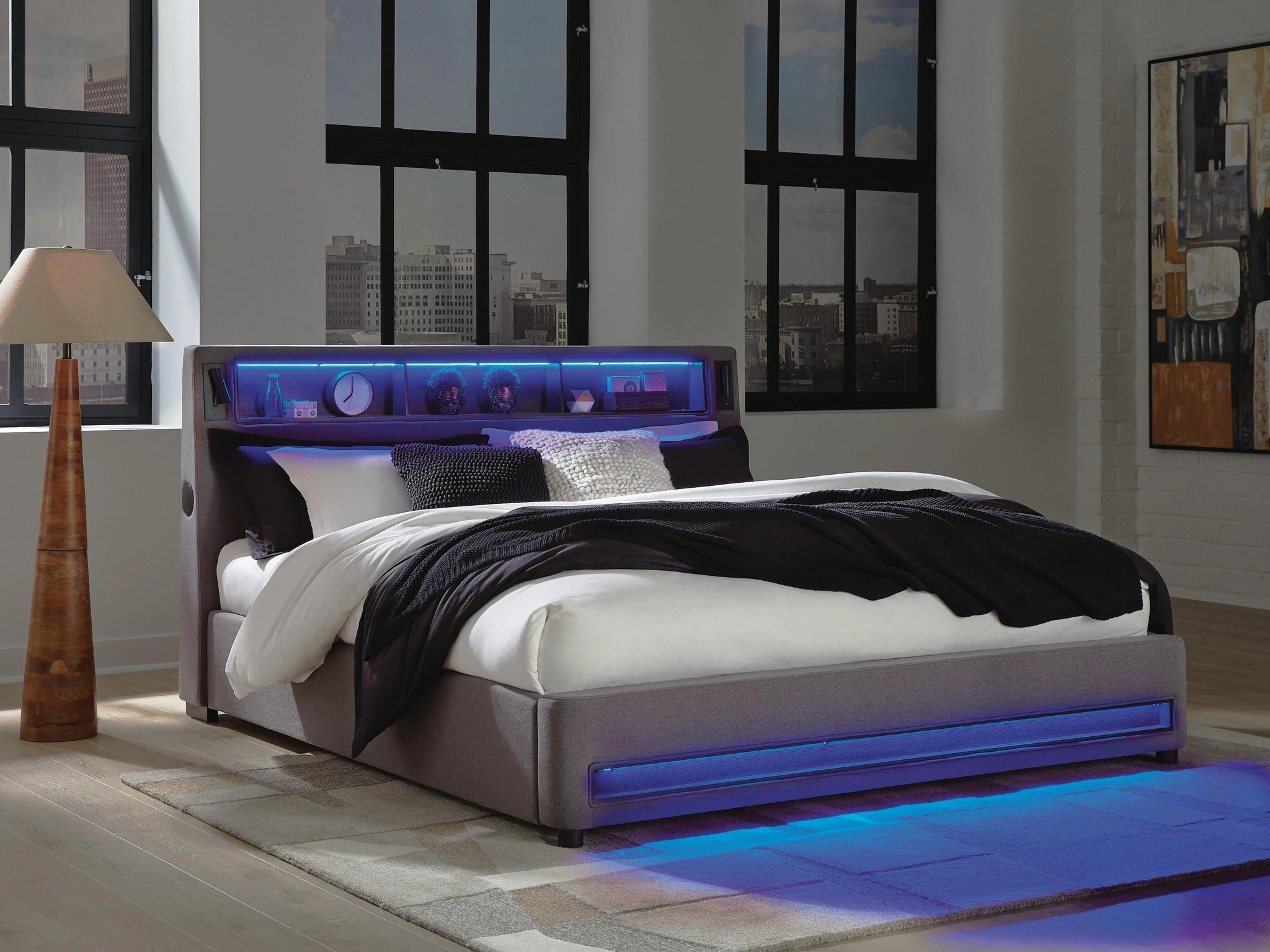 Cama tapizada Verishaw