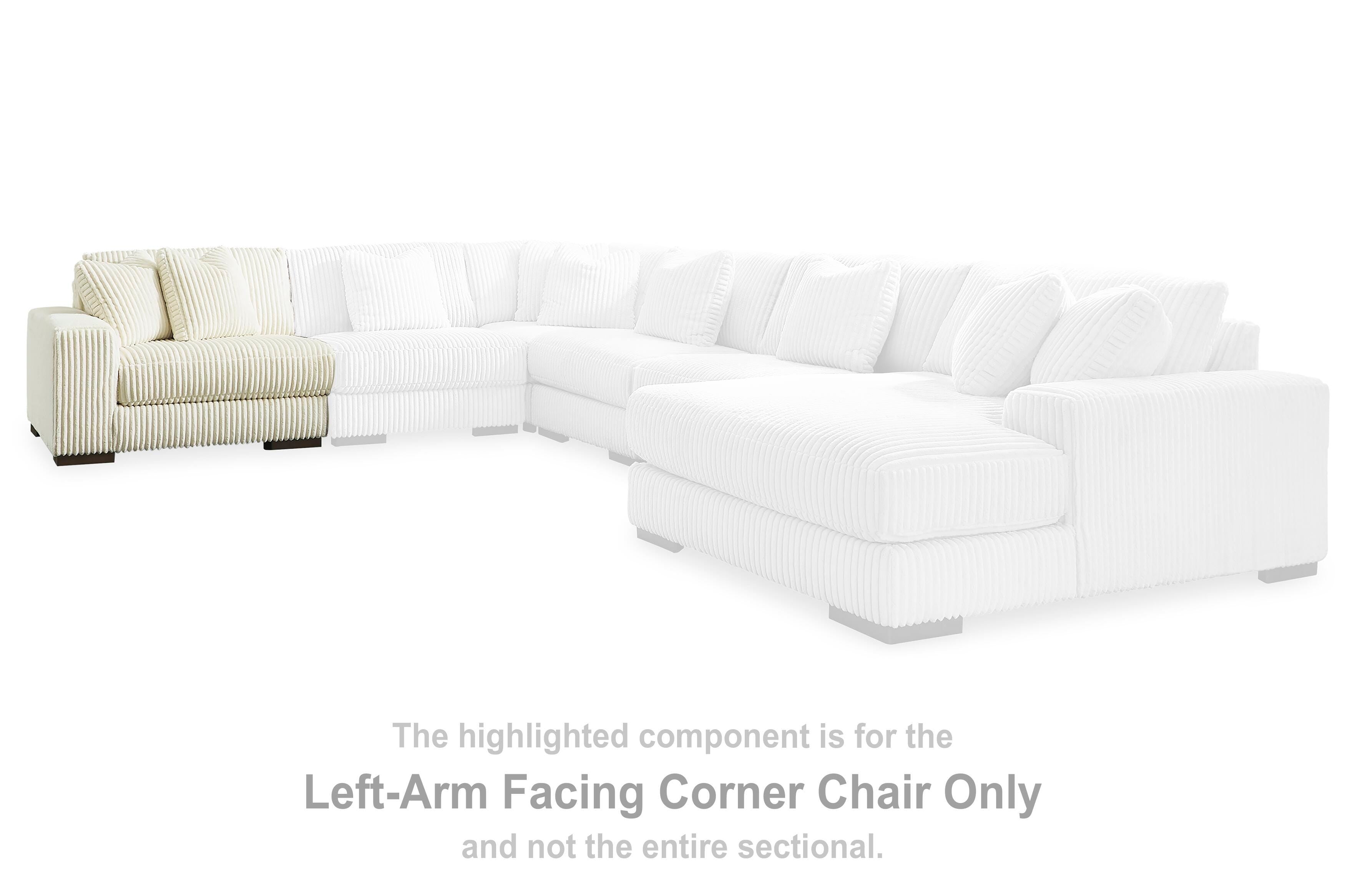 Sofá seccional Lindyn con chaise longue