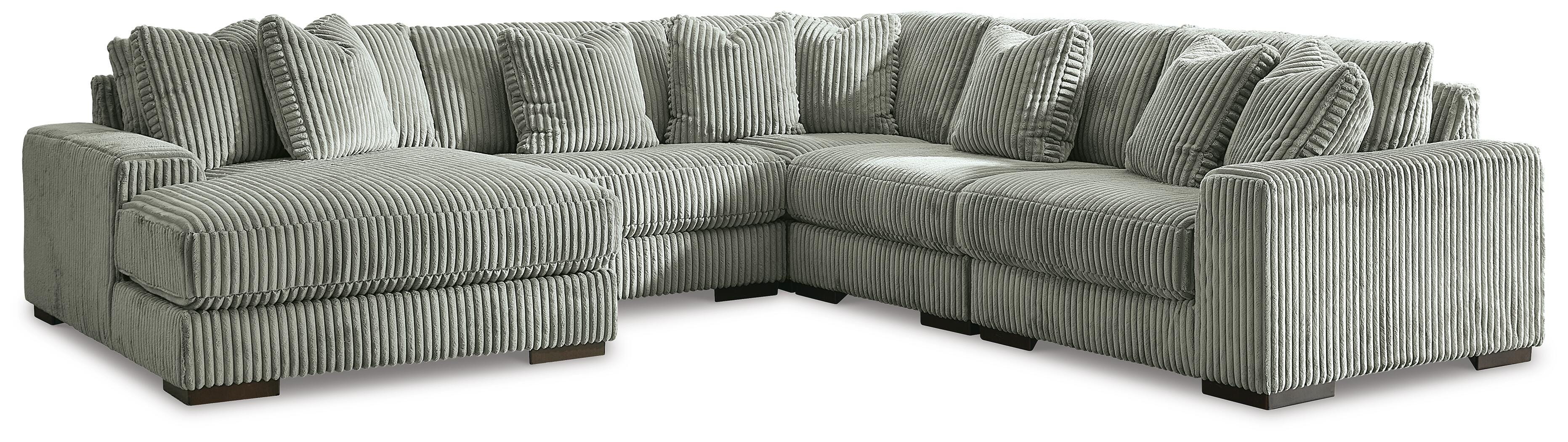Sofá seccional Lindyn con chaise longue