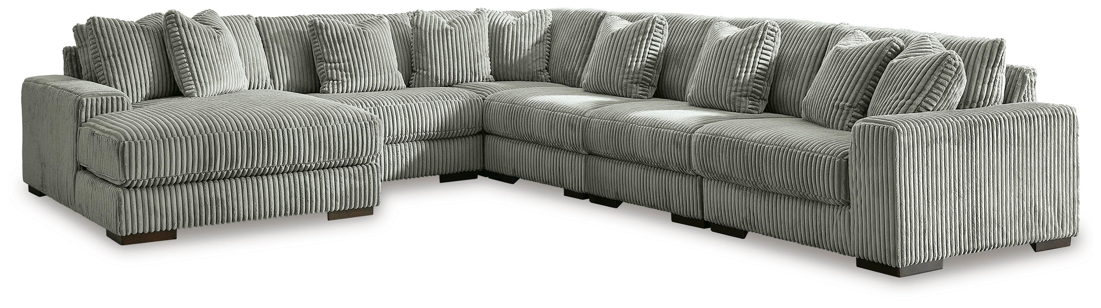 Sofá seccional Lindyn con chaise longue