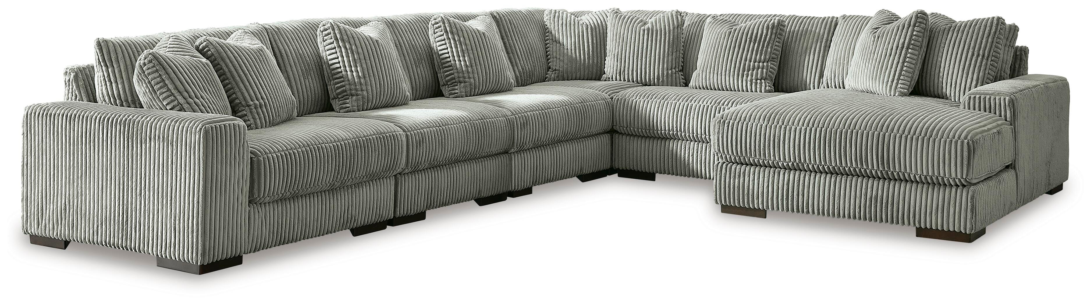 Sofá seccional Lindyn con chaise longue
