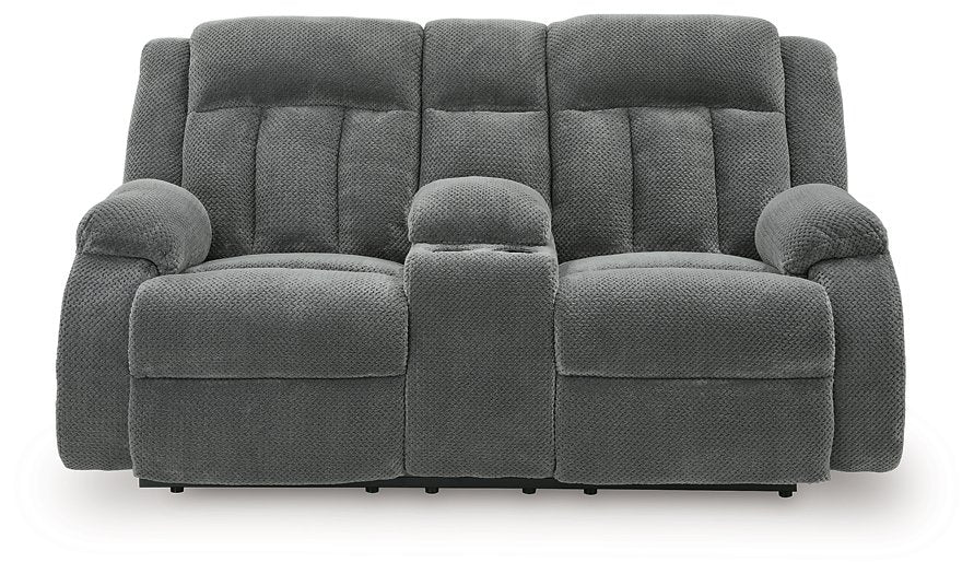 Observation Power Reclining Loveseat with Console