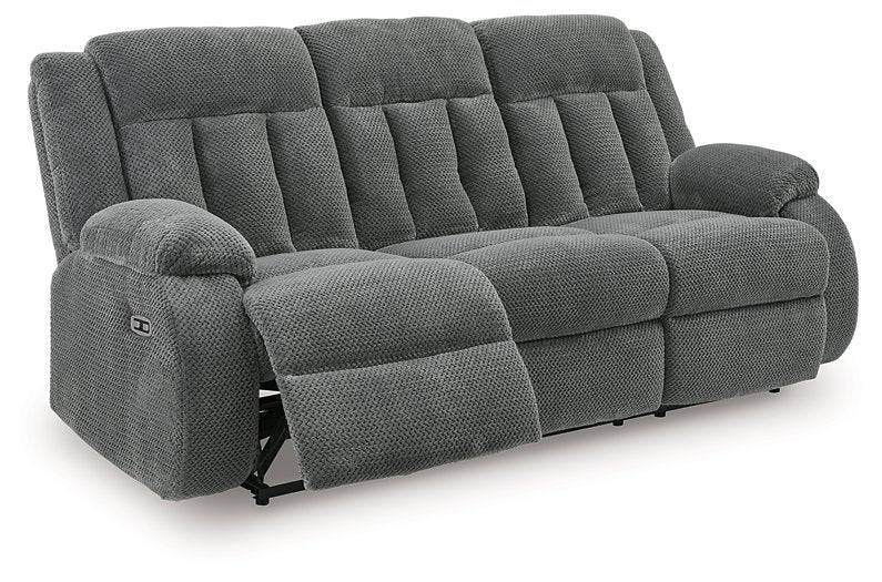 Observation Power Reclining Sofa with Drop Down Table