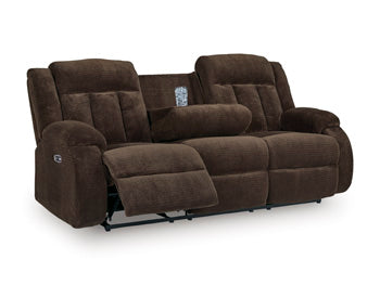 Observation Power Reclining Sofa with Drop Down Table