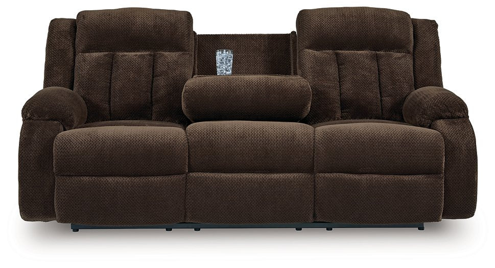 Observation Power Reclining Sofa with Drop Down Table