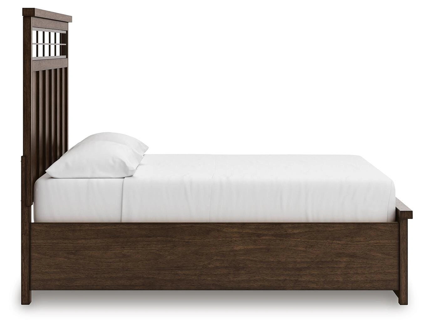 Cama con almacenaje en panel Taffenbrook