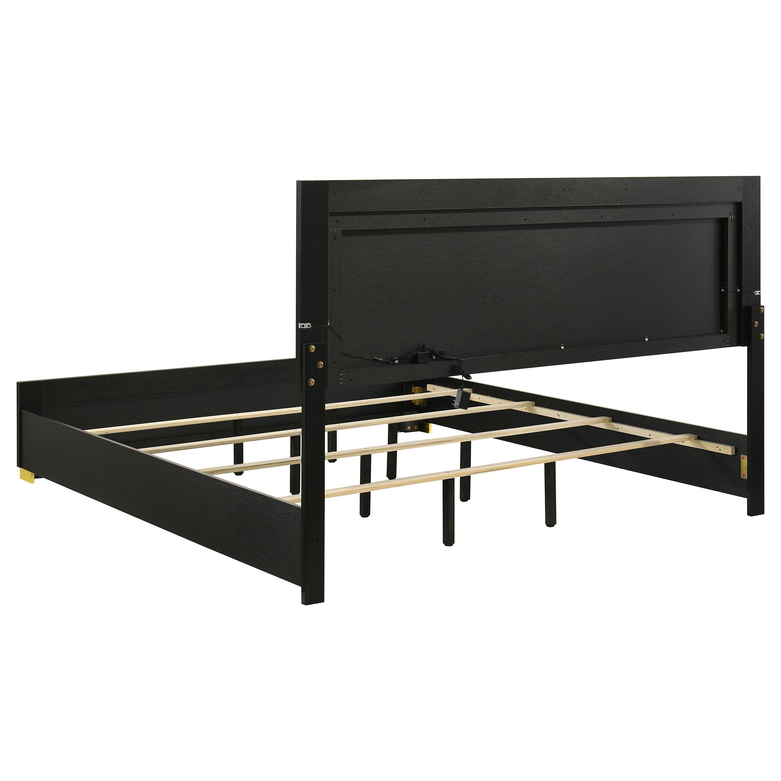 Marceline Panel Bed with LED Lighting