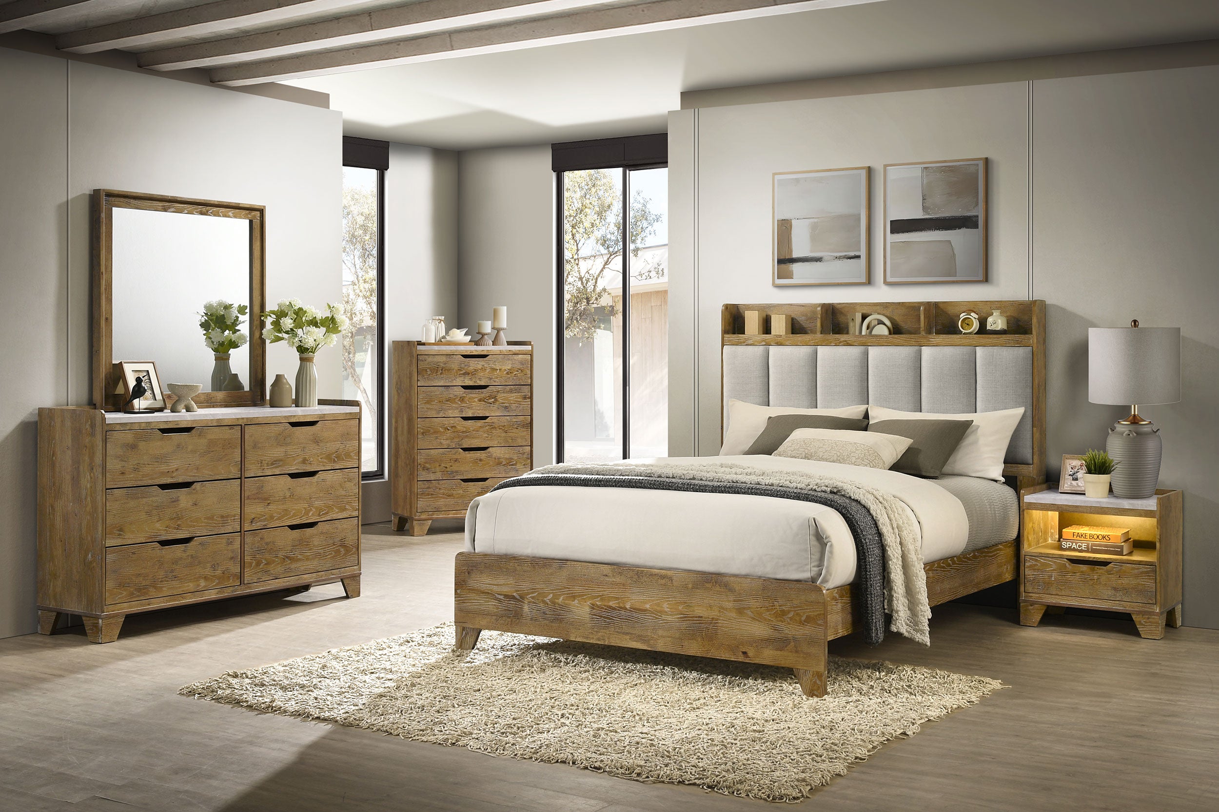 Cama estantería Henderson